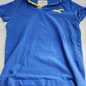 Blue Hollister Polo Shirt